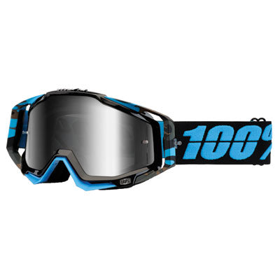 100% Racecraft Goggle Acid Nam Frame/Silver Mirror Lens ochelari sport